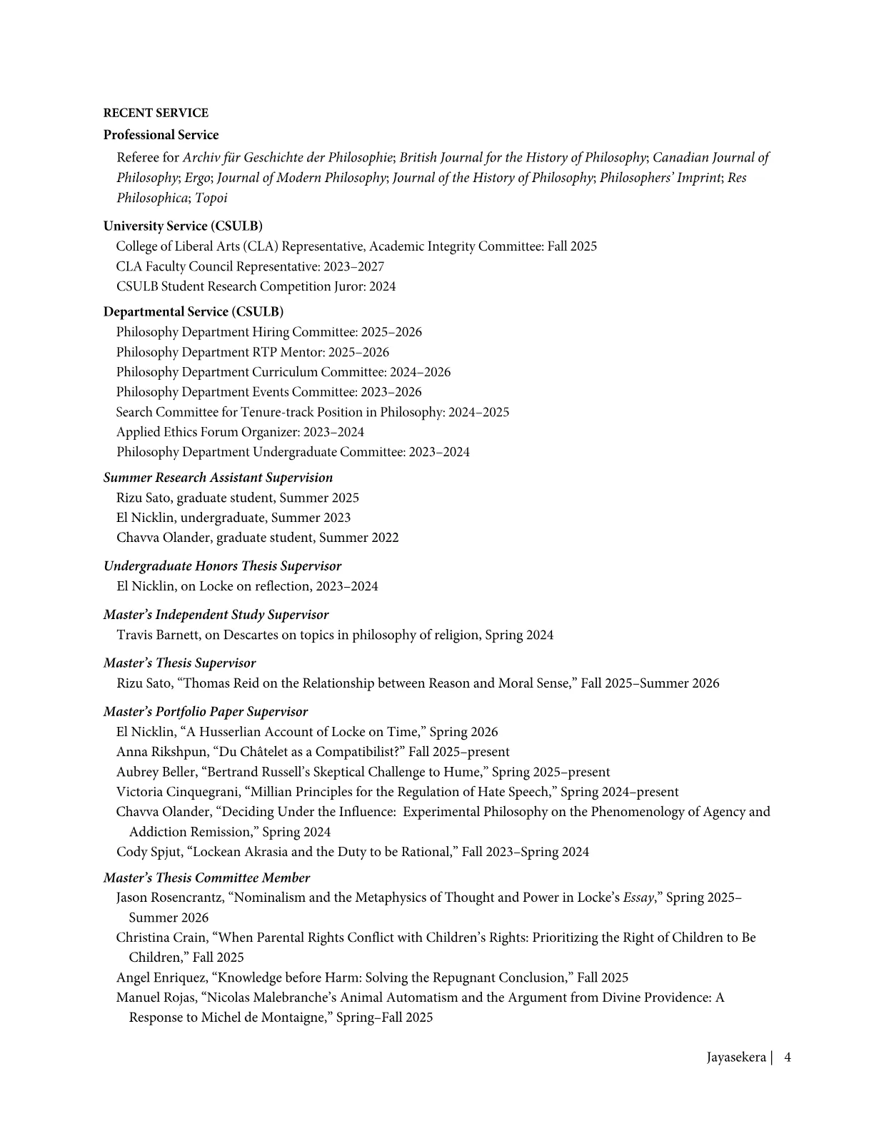 Marie Jayasekera CV page 4 of 5